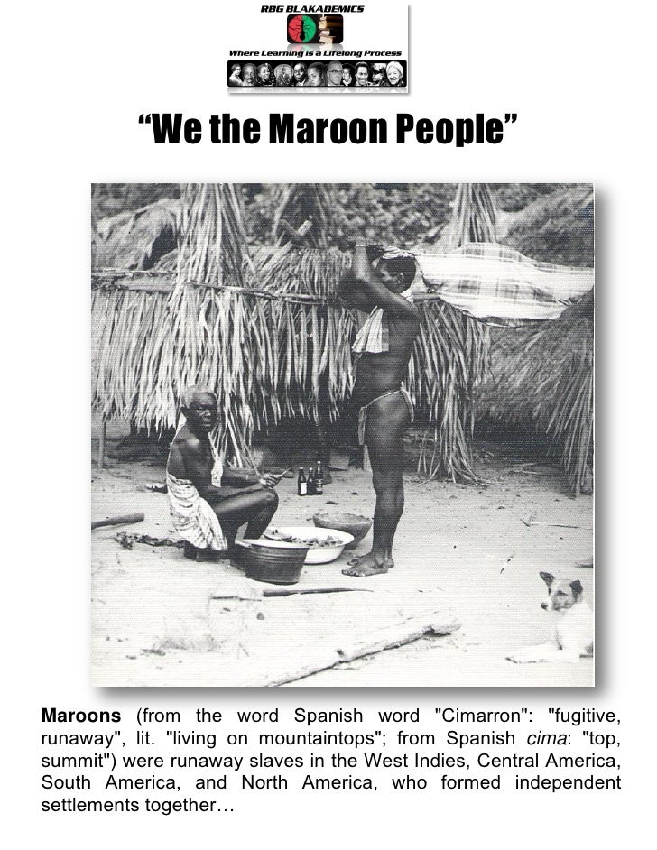 guyana maroons maroon communities in the united states